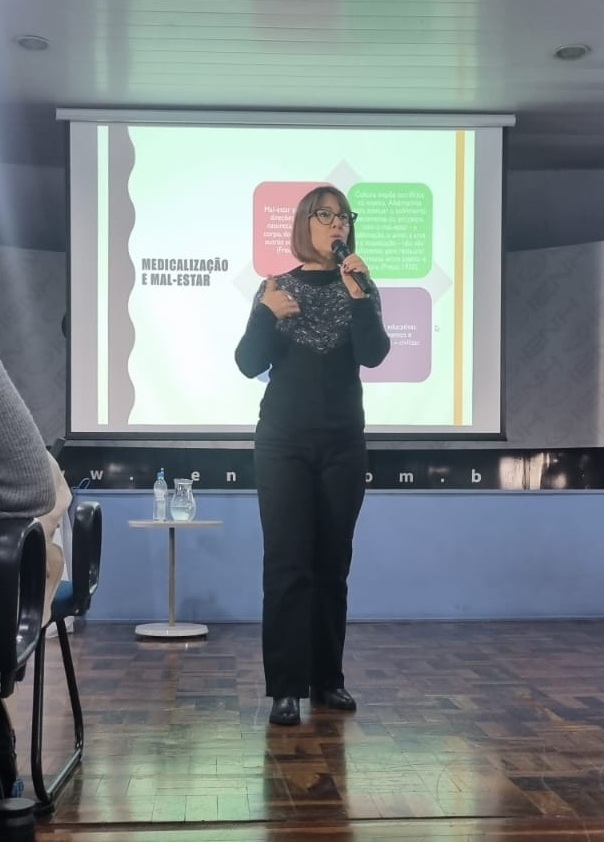 Curso ou palestra ministrada por Larissa